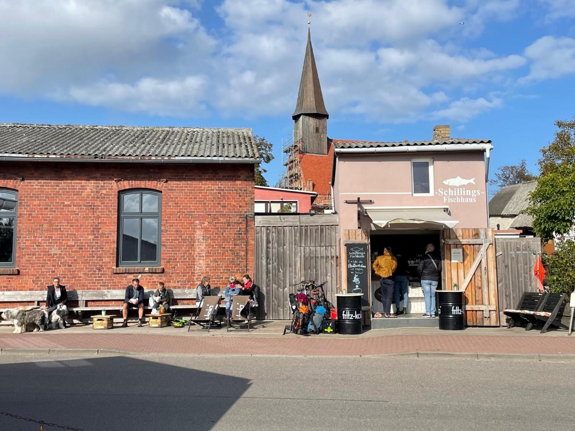 Ruegenferienhaus - Schaprode Hafen ภายนอก รูปภาพ
